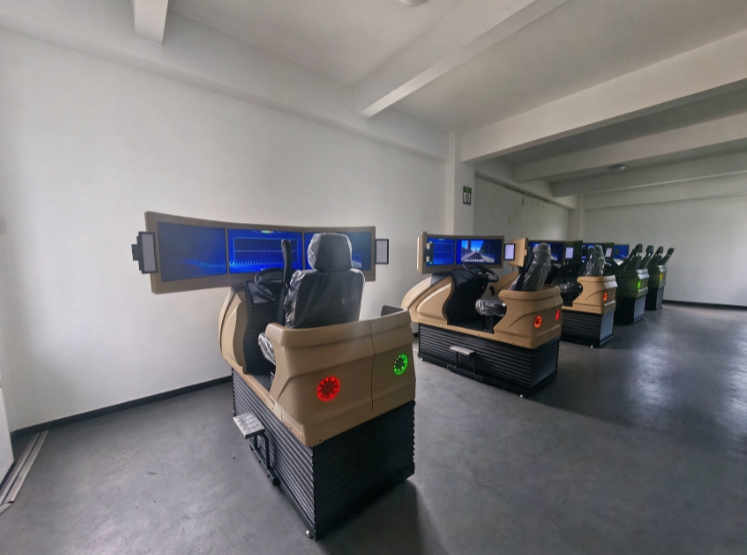 汽车模拟器交付现场记录